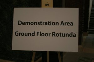 Demonstration Area. Ground Floor Rotunda. Photo by Callen Harty.